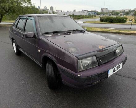 Фиолетовый ВАЗ 21099, объемом двигателя 1.6 л и пробегом 247 тыс. км за 999 $, фото 7 на Automoto.ua
