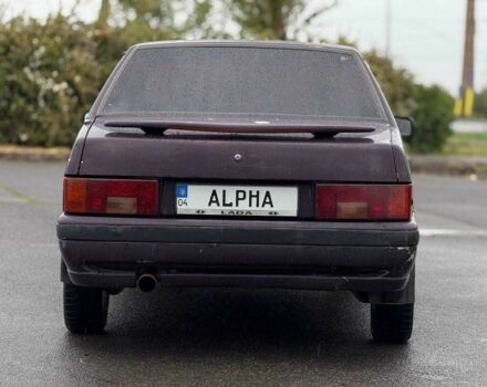 Фиолетовый ВАЗ 21099, объемом двигателя 1.6 л и пробегом 247 тыс. км за 999 $, фото 10 на Automoto.ua