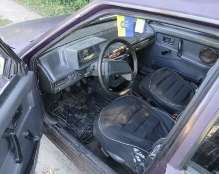 Фиолетовый ВАЗ 21099, объемом двигателя 1.6 л и пробегом 100 тыс. км за 643 $, фото 5 на Automoto.ua