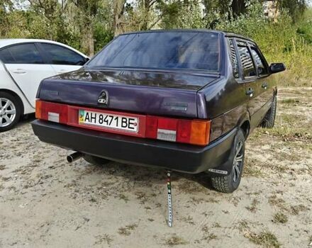 Фіолетовий ВАЗ 21099, об'ємом двигуна 1.5 л та пробігом 100 тис. км за 2000 $, фото 9 на Automoto.ua