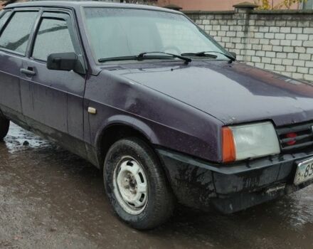 Фиолетовый ВАЗ 21099, объемом двигателя 0 л и пробегом 350 тыс. км за 671 $, фото 1 на Automoto.ua