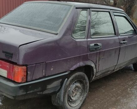 Фиолетовый ВАЗ 21099, объемом двигателя 0 л и пробегом 350 тыс. км за 671 $, фото 3 на Automoto.ua