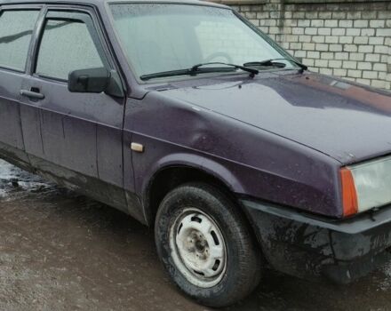 Фиолетовый ВАЗ 21099, объемом двигателя 0 л и пробегом 350 тыс. км за 671 $, фото 4 на Automoto.ua