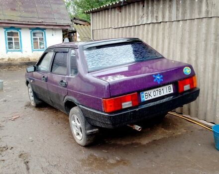 ВАЗ 21099 1998 в Кропивницком (Кировограде) на Automoto.ua Фиолетовый ВАЗ 21099, объемом двигателя 1.5 л и пробегом 264 тыс. км за 1700 $, фото 1 на Automoto.ua