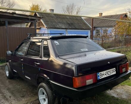 Фіолетовий ВАЗ 21099, об'ємом двигуна 1.5 л та пробігом 300 тис. км за 1600 $, фото 2 на Automoto.ua