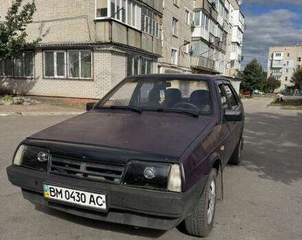 Фіолетовий ВАЗ 21099, об'ємом двигуна 1.5 л та пробігом 150 тис. км за 1100 $, фото 1 на Automoto.ua