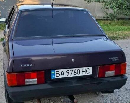 Фіолетовий ВАЗ 21099, об'ємом двигуна 1.5 л та пробігом 3 тис. км за 2000 $, фото 10 на Automoto.ua