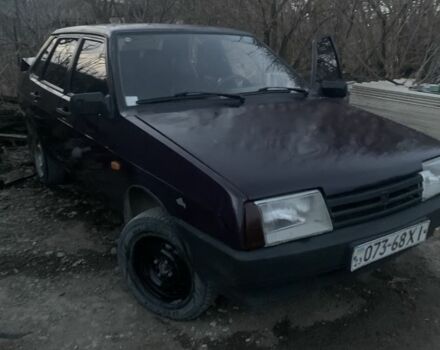 Фіолетовий ВАЗ 21099, об'ємом двигуна 1.5 л та пробігом 3 тис. км за 750 $, фото 2 на Automoto.ua