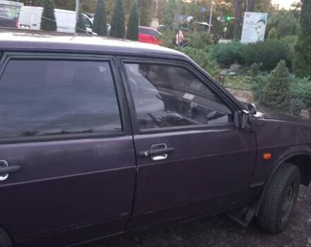 Фиолетовый ВАЗ 21099, объемом двигателя 1.6 л и пробегом 30 тыс. км за 2000 $, фото 7 на Automoto.ua