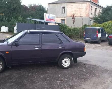 Фиолетовый ВАЗ 21099, объемом двигателя 1.6 л и пробегом 30 тыс. км за 2000 $, фото 14 на Automoto.ua