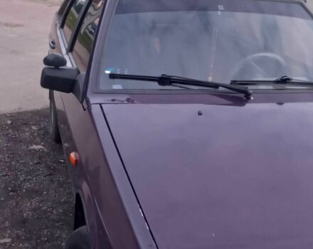 Фиолетовый ВАЗ 21099, объемом двигателя 1.5 л и пробегом 32 тыс. км за 2300 $, фото 6 на Automoto.ua