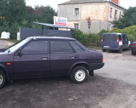 Фиолетовый ВАЗ 21099, объемом двигателя 1.5 л и пробегом 32 тыс. км за 2300 $, фото 8 на Automoto.ua