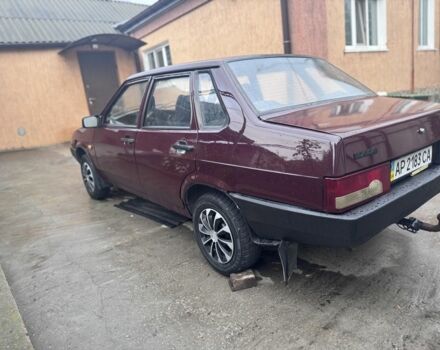 Фіолетовий ВАЗ 21099, об'ємом двигуна 1.5 л та пробігом 220 тис. км за 1250 $, фото 5 на Automoto.ua