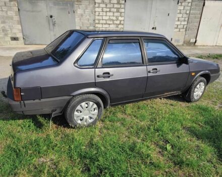 Фиолетовый ВАЗ 21099, объемом двигателя 1.5 л и пробегом 108 тыс. км за 1600 $, фото 3 на Automoto.ua