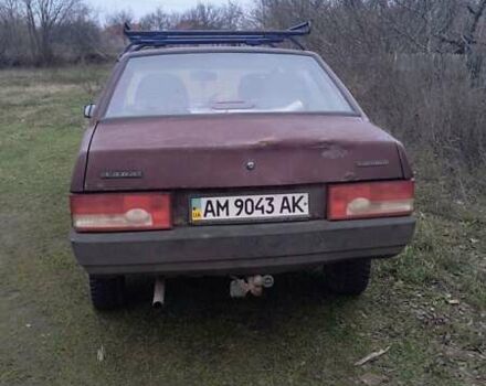 Фиолетовый ВАЗ 21099, объемом двигателя 1.6 л и пробегом 270 тыс. км за 828 $, фото 9 на Automoto.ua