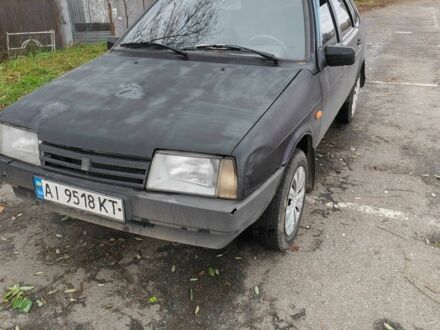 Фиолетовый ВАЗ 21099, объемом двигателя 1.5 л и пробегом 117 тыс. км за 450 $, фото 1 на Automoto.ua