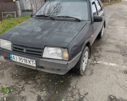 Фиолетовый ВАЗ 21099, объемом двигателя 1.5 л и пробегом 117 тыс. км за 450 $, фото 1 на Automoto.ua