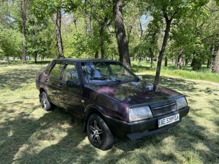 ВАЗ 21099 1997 в Запорожье на Automoto.ua Фиолетовый ВАЗ 21099, объемом двигателя 1.5 л и пробегом 200 тыс. км за 1000 $, фото 1 на Automoto.ua