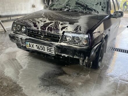 Фиолетовый ВАЗ 21099, объемом двигателя 1.5 л и пробегом 88 тыс. км за 780 $, фото 1 на Automoto.ua