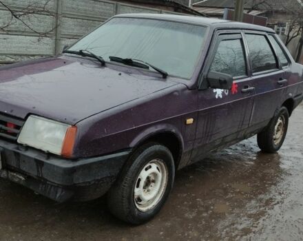 Фиолетовый ВАЗ 21099, объемом двигателя 0 л и пробегом 350 тыс. км за 671 $, фото 1 на Automoto.ua