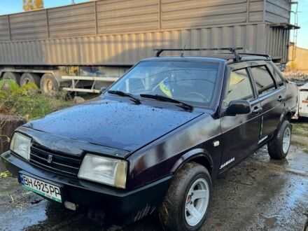 Фиолетовый ВАЗ 21099, объемом двигателя 1.5 л и пробегом 300 тыс. км за 1600 $, фото 1 на Automoto.ua