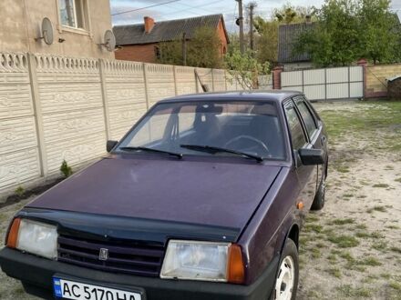 ВАЗ 21099 1998 у Камінь-Каширський на Automoto.ua Фіолетовий ВАЗ 21099, об'ємом двигуна 1.5 л та пробігом 90 тис. км за 650 $, фото 1 на Automoto.ua