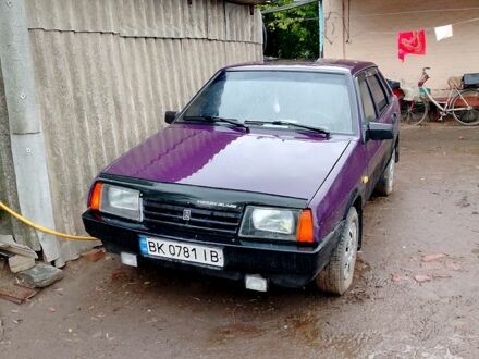 Фиолетовый ВАЗ 21099, объемом двигателя 1.5 л и пробегом 264 тыс. км за 1700 $, фото 1 на Automoto.ua