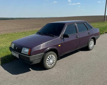 Фиолетовый ВАЗ 21099, объемом двигателя 1.5 л и пробегом 80 тыс. км за 1800 $, фото 1 на Automoto.ua