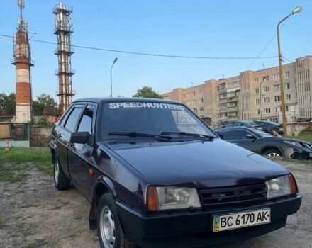 Фіолетовий ВАЗ 21099, об'ємом двигуна 1.5 л та пробігом 180 тис. км за 900 $, фото 1 на Automoto.ua