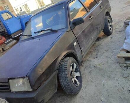 Фиолетовый ВАЗ 21099, объемом двигателя 1.5 л и пробегом 255 тыс. км за 850 $, фото 1 на Automoto.ua