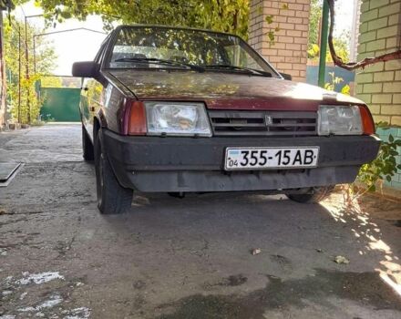 Фиолетовый ВАЗ 21099, объемом двигателя 1.5 л и пробегом 240 тыс. км за 1500 $, фото 1 на Automoto.ua