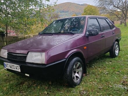 ВАЗ 21099 2001 у Івано-Франківську на Automoto.ua Фіолетовий ВАЗ 21099, об'ємом двигуна 1.5 л та пробігом 100 тис. км за 1000 $, фото 1 на Automoto.ua