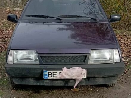 Фиолетовый ВАЗ 21099, объемом двигателя 0 л и пробегом 100 тыс. км за 1500 $, фото 1 на Automoto.ua