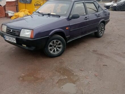 Фіолетовий ВАЗ 21099, об'ємом двигуна 1.5 л та пробігом 222 тис. км за 1250 $, фото 1 на Automoto.ua