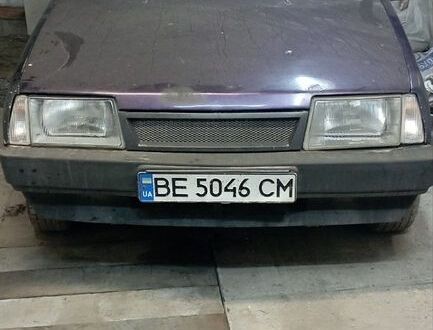 Фіолетовий ВАЗ 21099, об'ємом двигуна 1.5 л та пробігом 280 тис. км за 1000 $, фото 1 на Automoto.ua