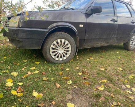 Коричневый ВАЗ 21099, объемом двигателя 1.5 л и пробегом 3 тыс. км за 568 $, фото 2 на Automoto.ua