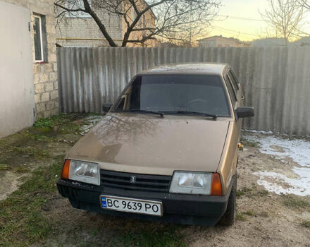 Коричневый ВАЗ 21099, объемом двигателя 1.5 л и пробегом 248 тыс. км за 2000 $, фото 5 на Automoto.ua