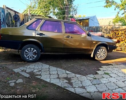Коричневый ВАЗ 21099, объемом двигателя 1.5 л и пробегом 270 тыс. км за 1350 $, фото 2 на Automoto.ua