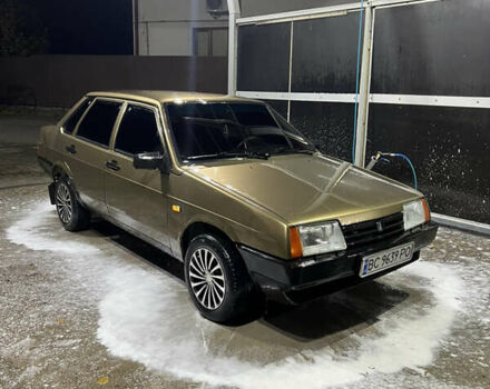 Коричневый ВАЗ 21099, объемом двигателя 1.5 л и пробегом 248 тыс. км за 2000 $, фото 16 на Automoto.ua