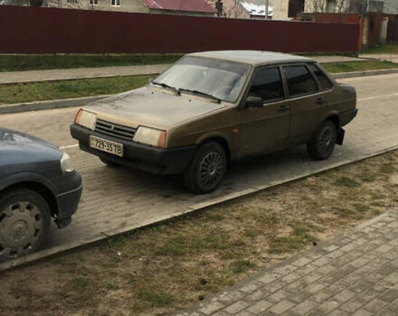 Коричневый ВАЗ 21099, объемом двигателя 1.5 л и пробегом 248 тыс. км за 2000 $, фото 9 на Automoto.ua