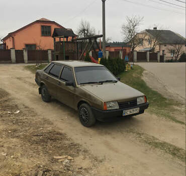 Коричневый ВАЗ 21099, объемом двигателя 1.5 л и пробегом 248 тыс. км за 2000 $, фото 13 на Automoto.ua