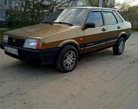 Коричневий ВАЗ 21099, об'ємом двигуна 15 л та пробігом 135 тис. км за 999 $, фото 2 на Automoto.ua