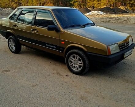 Коричневий ВАЗ 21099, об'ємом двигуна 15 л та пробігом 135 тис. км за 999 $, фото 7 на Automoto.ua