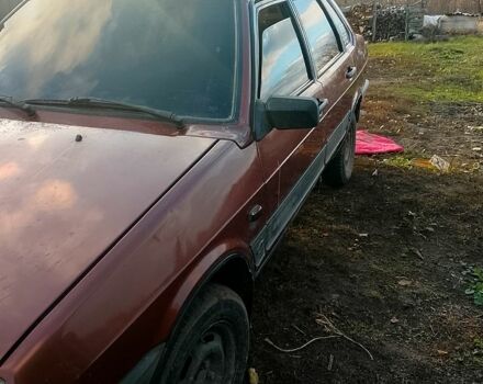 Коричневый ВАЗ 21099, объемом двигателя 1.5 л и пробегом 120 тыс. км за 1500 $, фото 2 на Automoto.ua