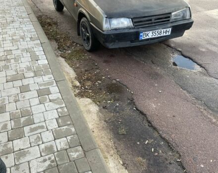 Коричневый ВАЗ 21099, объемом двигателя 1.5 л и пробегом 200 тыс. км за 574 $, фото 4 на Automoto.ua