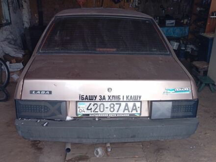 Коричневый ВАЗ 21099, объемом двигателя 1.5 л и пробегом 127 тыс. км за 711 $, фото 1 на Automoto.ua