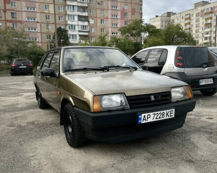 Коричневый ВАЗ 21099, объемом двигателя 1.5 л и пробегом 193 тыс. км за 1499 $, фото 1 на Automoto.ua