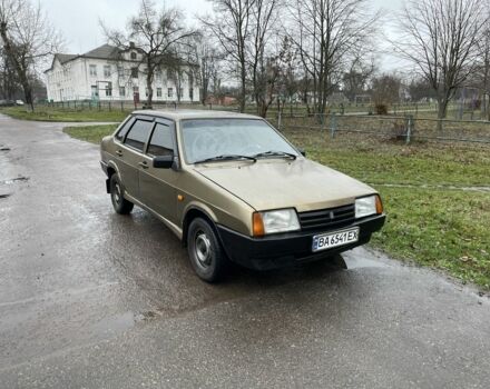 Коричневий ВАЗ 21099, об'ємом двигуна 1.5 л та пробігом 158 тис. км за 1400 $, фото 1 на Automoto.ua
