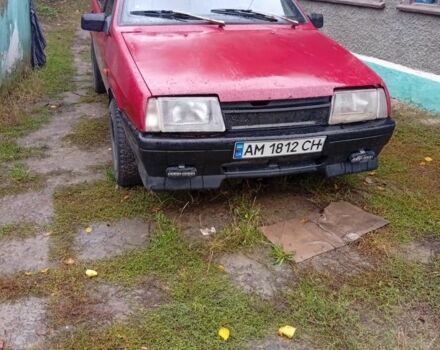 Красный ВАЗ 21099, объемом двигателя 1.5 л и пробегом 30 тыс. км за 1000 $, фото 3 на Automoto.ua