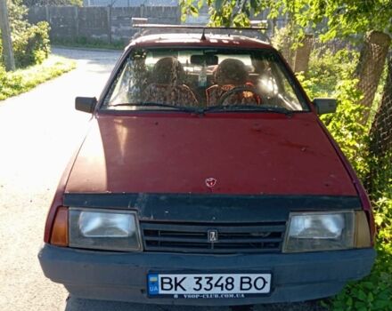 Красный ВАЗ 21099, объемом двигателя 1.5 л и пробегом 177 тыс. км за 800 $, фото 2 на Automoto.ua